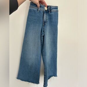 Zara girls 6 wide leg jeans